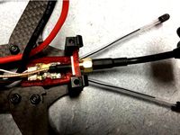 Armattan Rooster VTX Unify Pro and R-XSR Receiver Antenna Mount by pathfinderzero