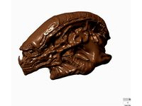 Newborn Alien - Alien Sapien - Head by Alajaz