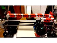 Anet A8 lightweight and unobtrusive X-axis cable chain by juh