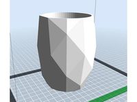 Faceted vase by ssima7