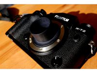 Customizable 1 1/4" Adapter for Fujifilm X-Mount by robsch