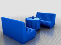 Cantina Booth Set by FigureWorks