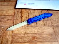 Folding Knife Letter Opener (easier print) by DrLex
