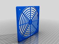 120mm fan grill / cover by helponhand