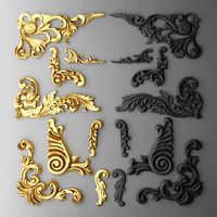 Boiserie molding 3D Model
