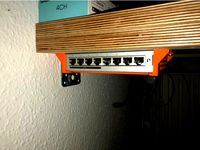 UniFi Switch wall / under table mount by BPC