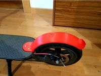 Guardabarros trasero / Rear mudguard Xiaomi Mijia M365 by AntoDelG