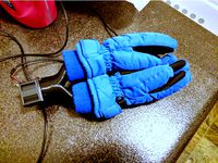 40mm Fan Y Duct and Boot Dryer - Dry Gloves Adapter by icefreez