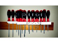 Screwdriver Racks with French Cleat hangers by kyle_marsh