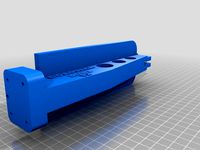 Monoprice Select Mini Z stabilizer and 3rd bearing bed mount by mfink70