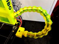 Ball jointed cable management for Prusa MK2S/Zaribo heated bed by Jasoncanning
