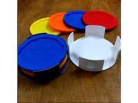 P1 Golden Boy Coaster Holder by P1Prototipos