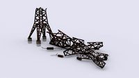 Electric pole 3D Model