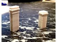 HO Scale Brick Chimney by Badgerbreath