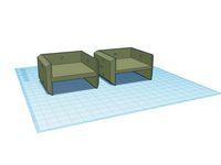 Lack Leg Coupler / joiner (uncut-to-Uncut) by aarrodri