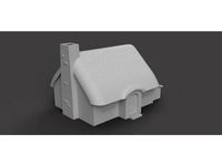 Medieval Hut by Spiderpiggie