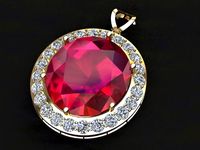 RUBY NECKLACE 3D Model