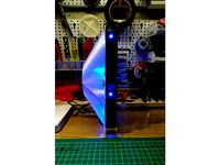 Very Basic solder fan assembly (for 12cm PC fans) by oxivanisher