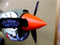 Durafly Curtiss P-40N Warhawk spinner by 3DBobCZ