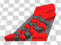 Remix rex dual color (multi-material) by Aurel37