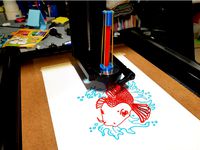 CNC Pen Holder by giufini