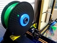 CR-10 Filament Spool Spacer by bageezus
