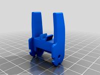 Flip-up Rear sight for RIS rail by DeadGlitch71
