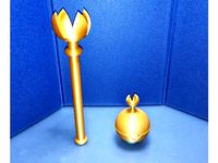 Scepter and Orb for Cosplay by Chrlee