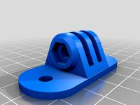 Base Screw GoPro Mount by dhanny