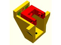 X axis idler for FLSUN Cube 3D printer by GregLen