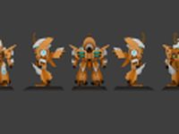 Super Mecha 2 - Gorean 3D Model