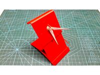 Тable clock and card holder by drozd79