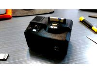 Sega Megadrive / Genesis Case for Odroid XU4 Fan or Blue Heatsink by 3DSOMA