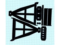 support bobine sur boitier CR-10 by miminadeo1980