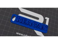 REAGAN keychain by kelh88