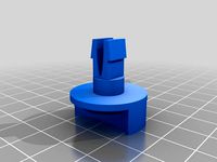 Audi warning triangle cover clip by StruggleSnuggle