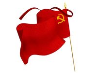 The Soviet world war victory flag standard- USSR 3D Model
