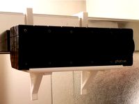 Hanging Shelf (shower speaker holder) by jhawkn8r
