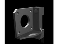 Geeetech i3 bowden motor mount on x axis addon by Kt86
