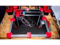 Glass/Mirror holder for Zonestar P802Q by msavazzi