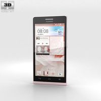 Huawei Ascend G6 Pink 3D Model