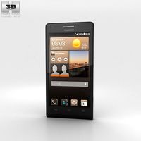 Huawei Ascend G6 Black 3D Model