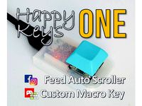 [HappyKeys] Instagram / Facebook Auto Scroller, Arduino Attiny85 Programmable Macro Key Instruction by EunchanPark