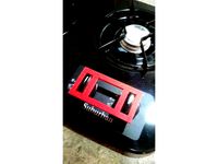 Gas cooktop knob safety retainer for Suburban Mfg. model SDN2 by johnbryanpeters