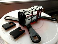 130 size quad camera mount designed for batfly 130 by Sulya