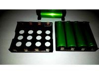 18650 Li-Ion Battery-Holder by sandfrog
