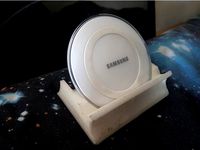 Holder for genuine Samsung wireless charger by mfxpyro