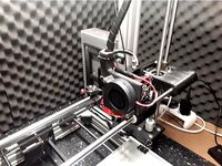 Fan and cable holder by Knuthy