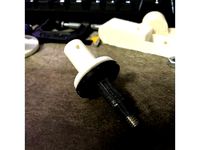 Magnetic Slip Clutch for movie reels (6mm D-shaft to 8mm square shaft) by Agumander