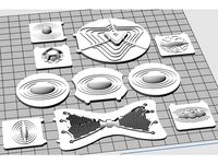 X-Wing 3D Bomb Tokens by scottkarch